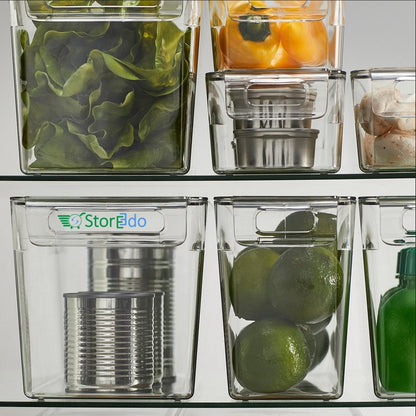 IKEA : KLIPPKAKTUS : Storage Box For Fridge - Transparent