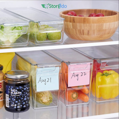 IKEA : KLIPPKAKTUS : Storage Box For Fridge - Transparent