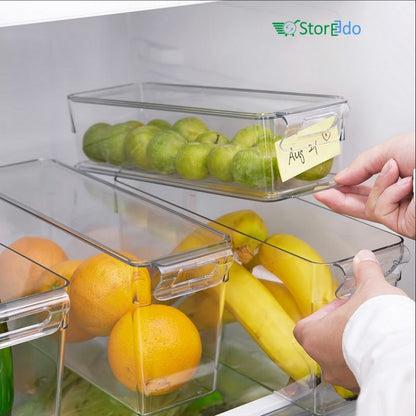 IKEA : KLIPPKAKTUS : Storage Box For Fridge - Transparent