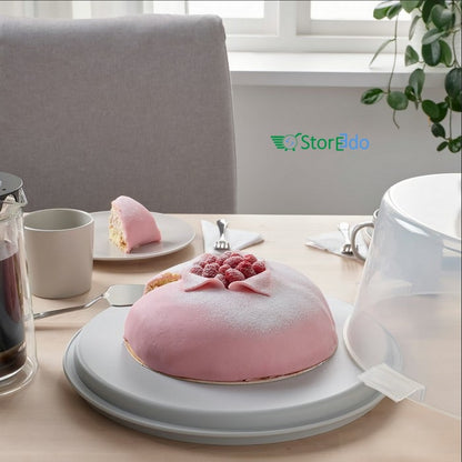 IKEA : KRISPIG : Cake Stand With Lid