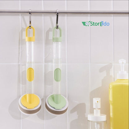 IKEA : VIDEVECKMAL : 3- Piece Dish Sponge Set With Dispenser