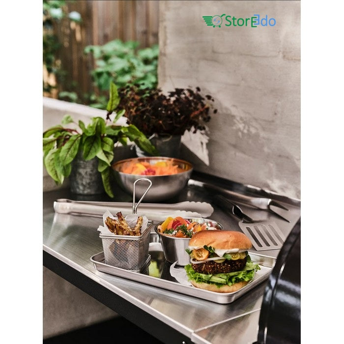 IKEA : GRILLTIDER : Barbecue Tools Set of 3 - Stainless Steel