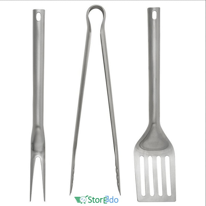IKEA : GRILLTIDER : Barbecue Tools Set of 3 - Stainless Steel
