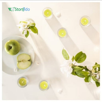 IKEA : LOVSKOGSLU : Sented Tealight- Apple