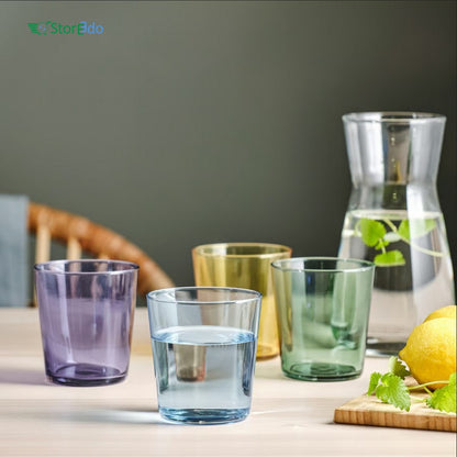 IKEA : PAPPERSBJORK : Glasses - Set of 4
