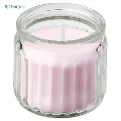 IKEA : LUGNARE : Scented Candle in Glass - Jasmine