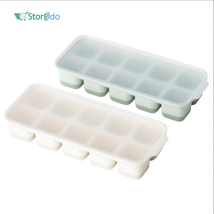 IKEA : SPJUTROCKA: Ice Cube Tray With LId