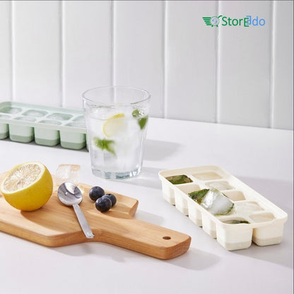 IKEA : SPJUTROCKA: Ice Cube Tray With LId