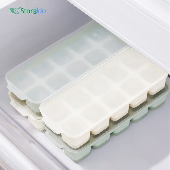 IKEA : SPJUTROCKA: Ice Cube Tray With LId