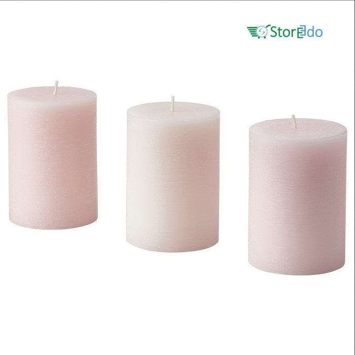 IKEA : LUGNARE : Scented Pillar Candle - Jasmine