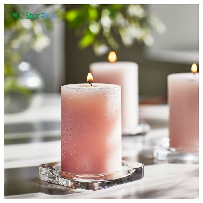 IKEA : LUGNARE : Scented Pillar Candle - Jasmine