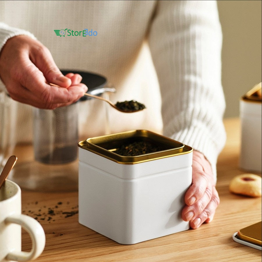 IKEA : BLOMNING : Coffee / Tea Tin
