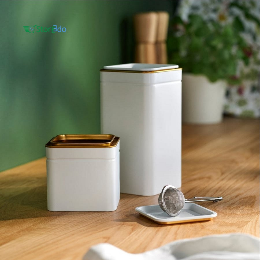 IKEA : BLOMNING : Coffee / Tea Tin
