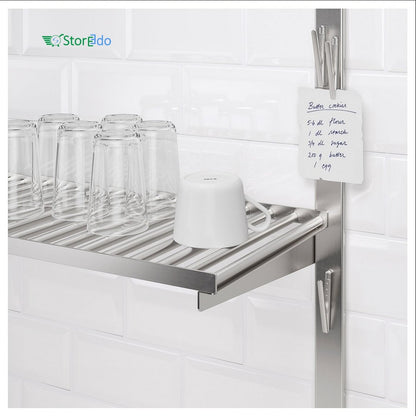 IKEA : KUNGSFORS : Magnatic Clip - Stainless Steel - Set of 3