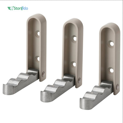 IKEA : KLYKET : Folding Hook Aluminium - Set of 3