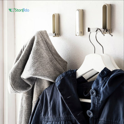 IKEA : KLYKET : Folding Hook Aluminium - Set of 3