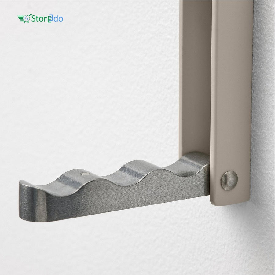 IKEA : KLYKET : Folding Hook Aluminium - Set of 3