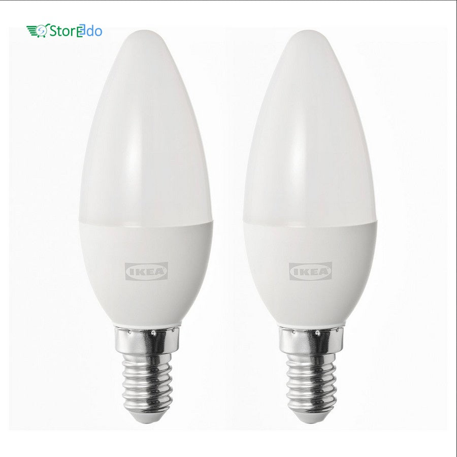 IKEA : SOLHETTA : LED Bulb E14 470 lumen - Set of 2