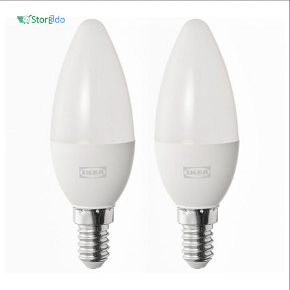 IKEA : SOLHETTA : LED Bulb E14 470 lumen - Set of 2