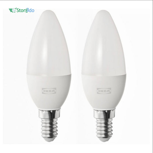 IKEA : SOLHETTA : LED Bulb E14 470 lumen - Set of 2