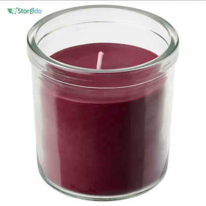 IKEA : STORTSKON : Scented Candle In Glass