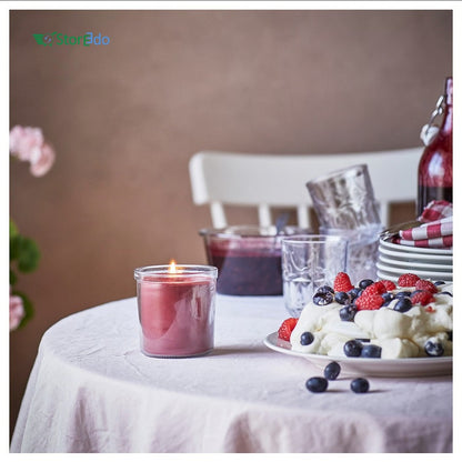 IKEA : STORTSKON : Scented Candle In Glass