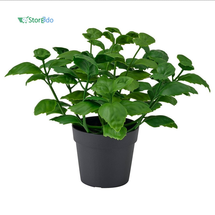 IKEA : FEJKA : Artificial Potted Plant - Basil