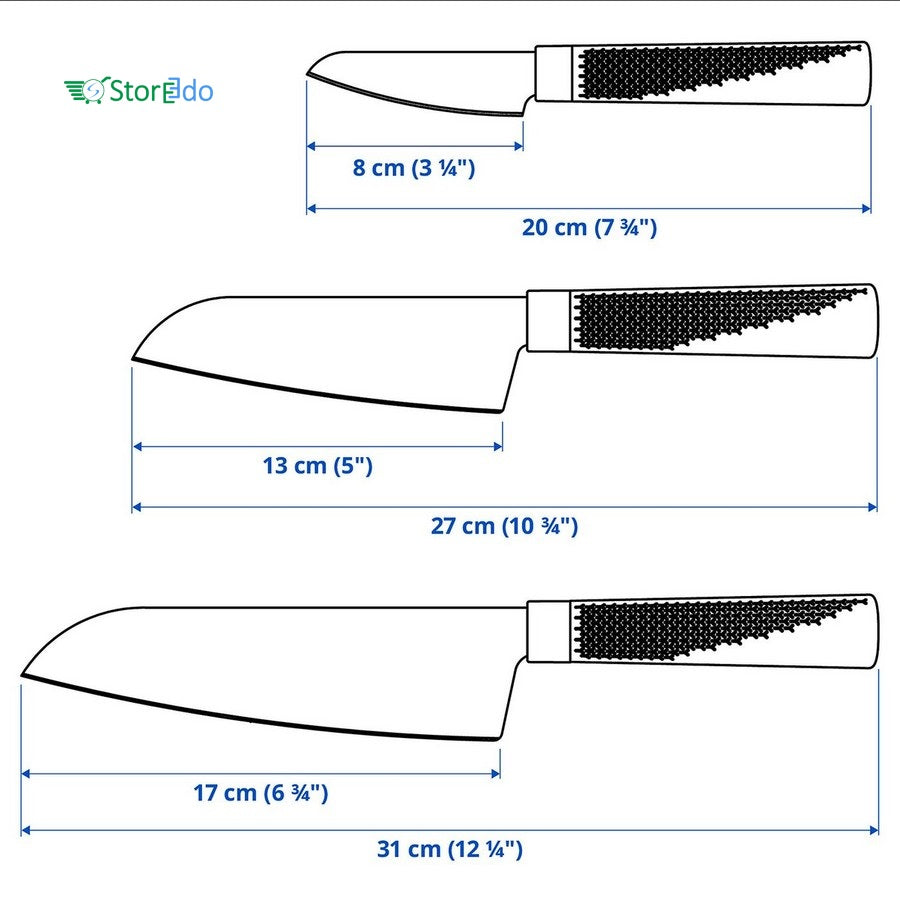 IKEA : FORSLAG : Knife - Set of 3