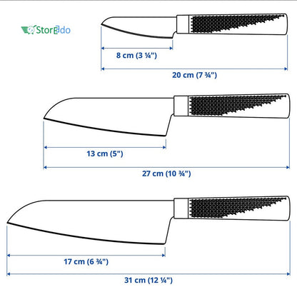 IKEA : FORSLAG : Knife - Set of 3