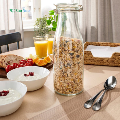 IKEA : KORKEN : Bottle Shapped Jar With Lid
