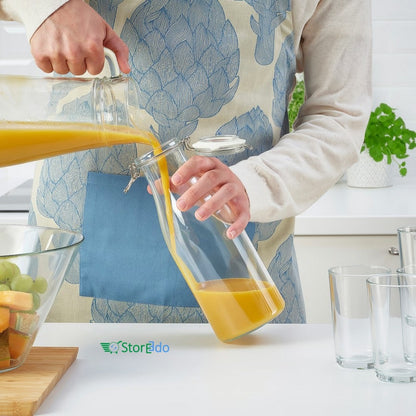 IKEA : KORKEN : Bottle Shapped Jar With Lid