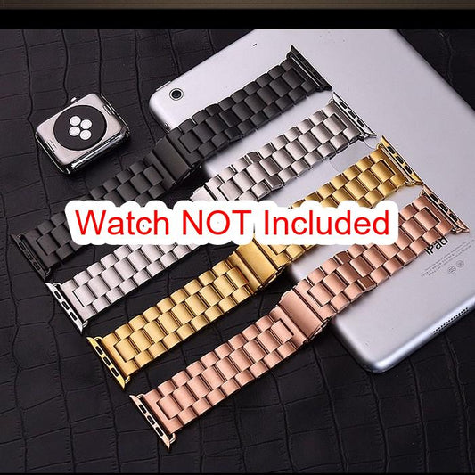 Apple Watch Straps : Stainless Steel 3-Bead