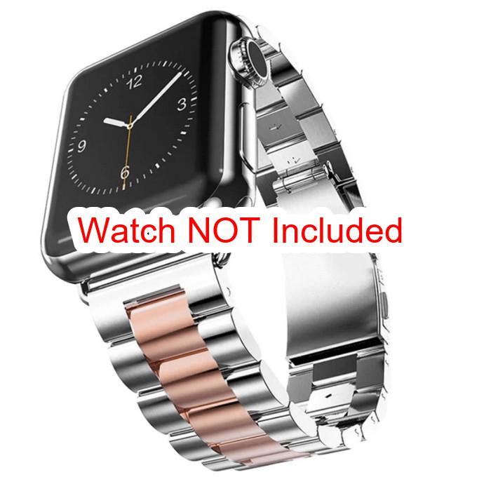 Apple Watch Straps : Stainless Steel 3-Bead