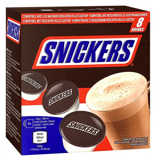 Dolce Gusto : Snickers Hot Chocolate Pods