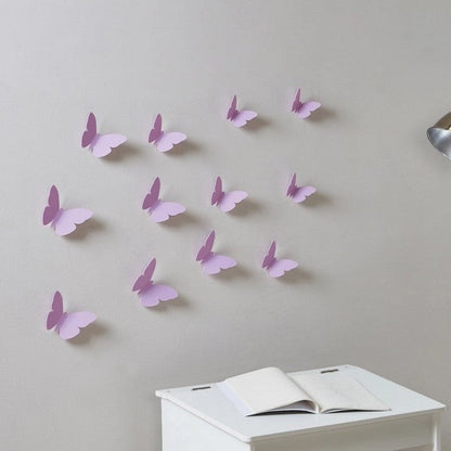 HomeCentre : Sophie : 3D Butterfly Wall Stickers - Set of 12