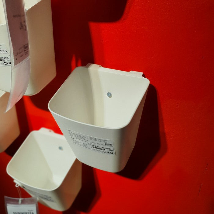 IKEA : SUNNERSTA : Rail with 4 Hooks and 2 Containers