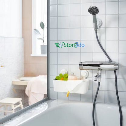 IKEA : TISKEN : Basket with Suction Cup