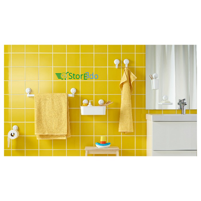 IKEA : TISKEN : Hooks with Suction Cup
