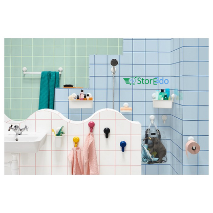 IKEA : TISKEN : Hooks with Suction Cup