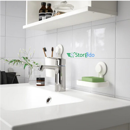 IKEA : TISKEN : Toothbrush Holder with Suction Cup