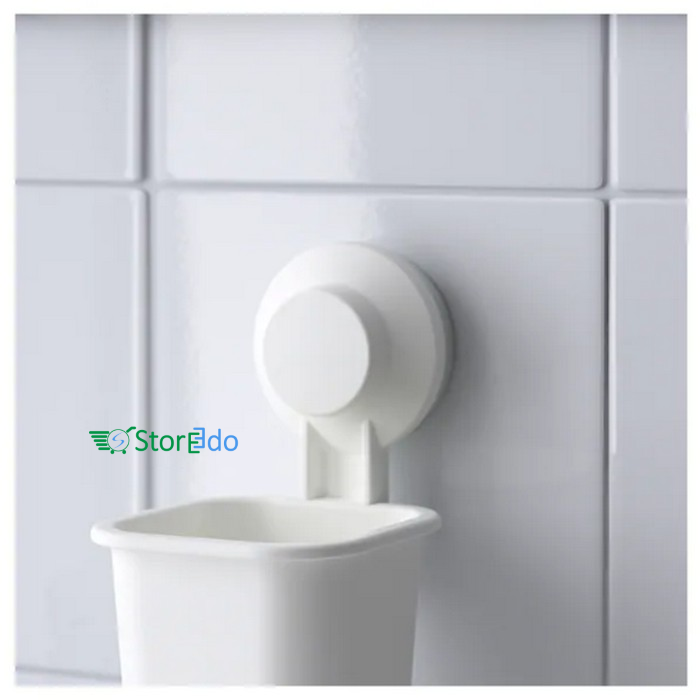 IKEA : TISKEN : Toothbrush Holder with Suction Cup