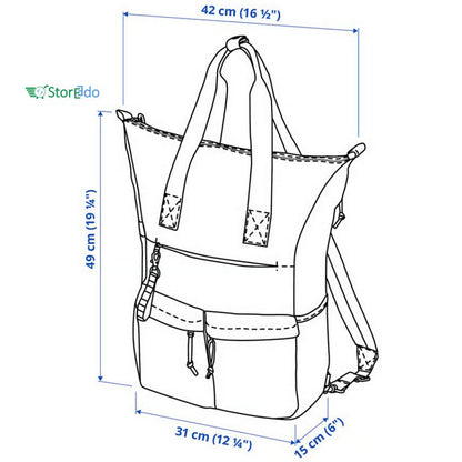 IKEA : VARLDENS : Backpack