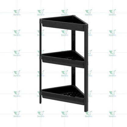 IKEA : VESKEN : Plastic Corner Shelf Unit