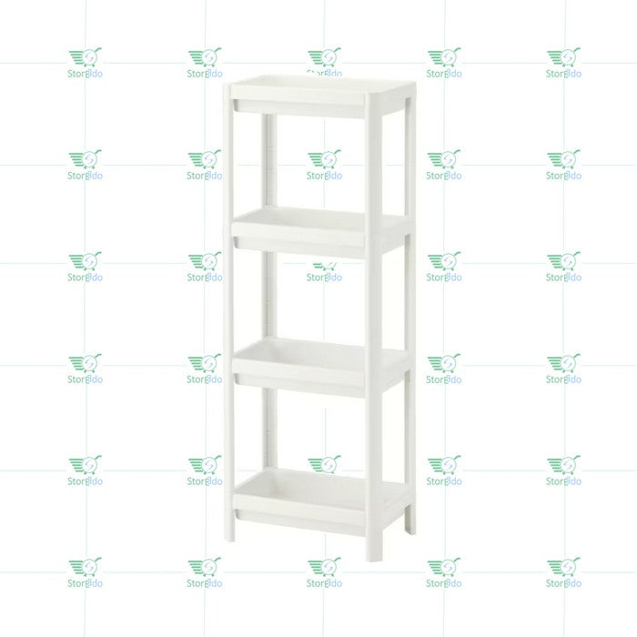 IKEA : VESKEN : Plastic Shelf Unit