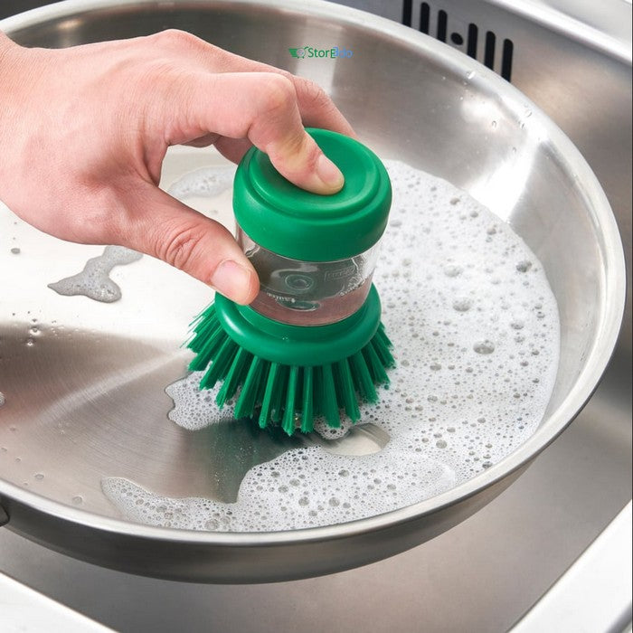 IKEA : VIDEVECKMEL: Dish Washing Brush With Dispenser