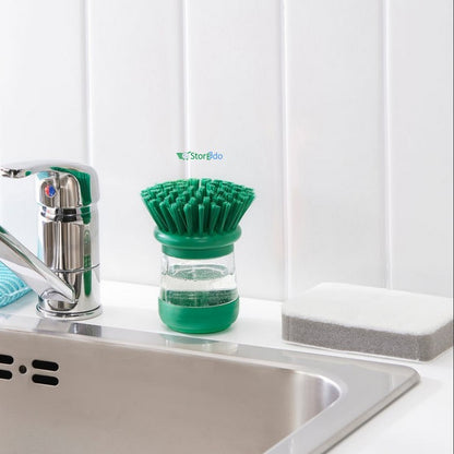 IKEA : VIDEVECKMEL: Dish Washing Brush With Dispenser