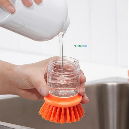 IKEA : VIDEVECKMEL: Dish Washing Brush With Dispenser