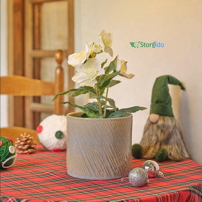 IKEA : VINTERFINT : Artificial Potted Plant - Christmas Rose