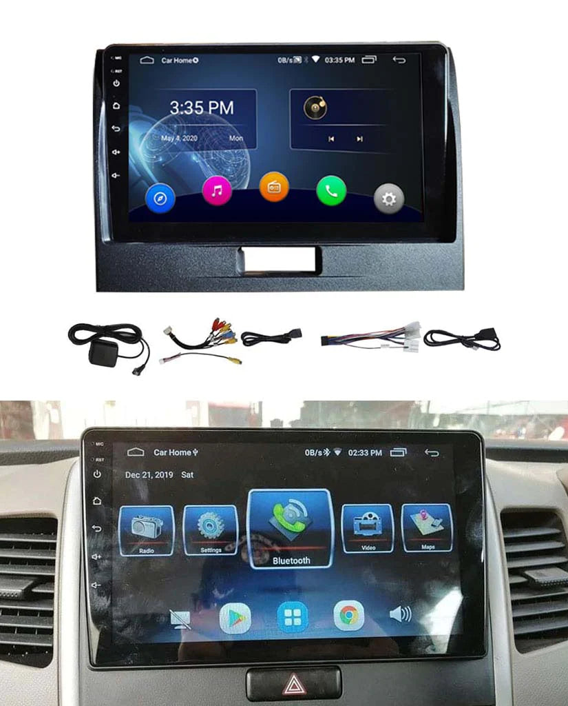 Universal Android LCD Multimedia Panel 9 Inch with Frame & Accessories
