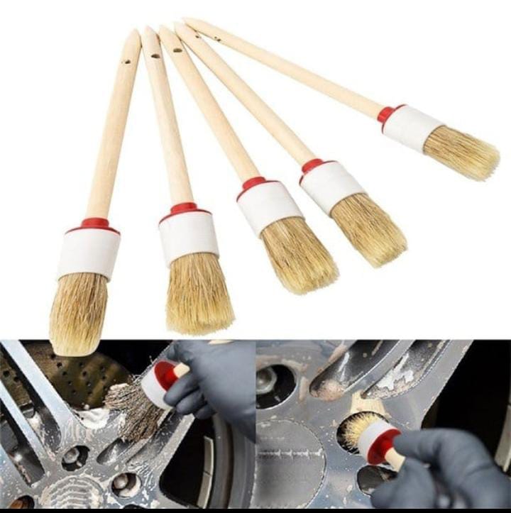 Detailing And Cleaning Brushes Set - 4pcs